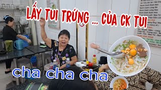 Dì Chức đi ăn bánh canh sườn cây, chọc ghẹo mọi người cười bể bụng .| gia bảo tv