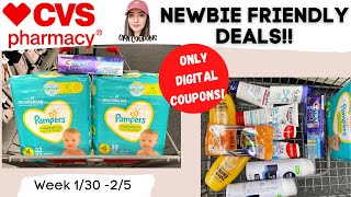 CVS HAUL || Newbie Friendly All Digital Deals!! ✨ (1/30-2/5)