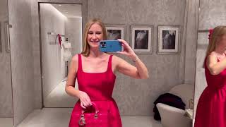 Paris Vlog: Avenue Montaigne Christmas lights, Dior dresses for Holidays, Saint Laurent exhibition