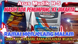 Sinar Jaya Terbaru Buat Eksekutif Legrest Pagi⁉️Bus Telat, Mulai Ramai Menjelang Malam