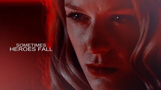 dark kara zor-el ; sometimes heroes fall [ overgirl ]