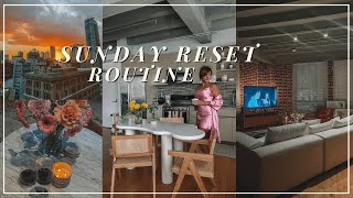 SUNDAY RESET VLOG⛅️solo date night, hair & skin routine