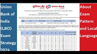 Union Bank Of India (LBO) Exam Strategy 2024 ✍️| 1500 Posts Ap (200) and Telangana (200) | About LPT