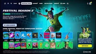 New Fortnite Festival Season 3 (Billie Eilish)