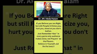 dr. APJ Abdul Kalam sir motivational quotes _#shorts