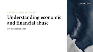 Understanding economic and financial abuse