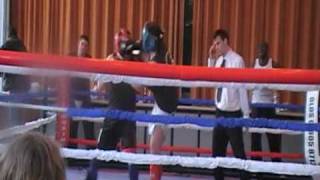 Brad Armitage 2nd Kickboxing Interclub Rounds 2 and 3