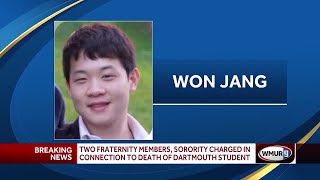 2 fraternity members, sorority charged in connection with death of Dartmouth student