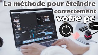 Astuce pour éteindre correctement votre pc ! (Laptop )