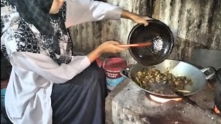 DAGING QURBAN DI MASAK GINI SAJA ENAK,MASAK RAWON,TEMPE GORENG DAN SAMBEL | MASAKAN DESA