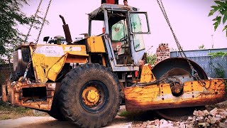 Genius Boy Completely Restores Giant Road Roller // Restores Old Rusty Road Roller from Construction