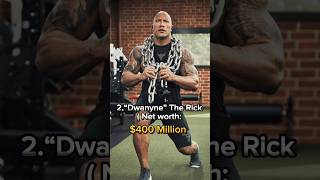 Top 10 Richest WWE Wrestler #ytshorts #johncena #wrestler #video #viral #shorts #trending #therock