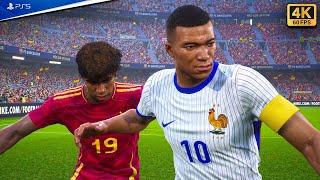 eFootball 2025 - France vs Spain ft. Mbappé vs Yamal [4K HDR].