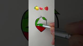 🍋🍉🍓 Satisfying art #satisfying #art #trending #viral