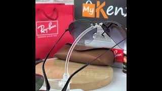 Lunette Ray Ban Flip Out RB3460 004 6G cadre argent ▪︎ Mykenza.tn ▪︎ Meilleur prix en Tunisie