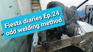 Weird but effective welding technique | Fiesta diaries | Ep.24