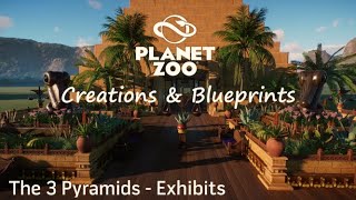 3 Pyramids - Pyramid 3: Exhibits | Planet Zoo