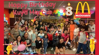 Kuya Marcus 8th Birthday @ McDonald, Karama | Birthday Party | Dubai