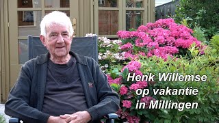 Oud-Millingenaar Henk Willemse op vakantie in Millingen