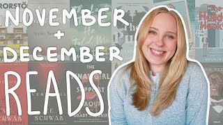 RECENT READS 📚✨| November & December Reading Wrap-Up