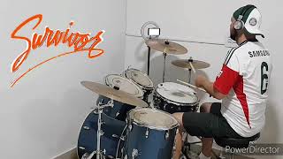 Survivor - Burning heart (drum cover by EdrummerBR🇧🇷)