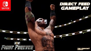 AEW: Fight Forever | Direct Feed Gameplay | Switch