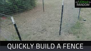 HOW TO QUICKLY Make a Puppy Pen, Dog Fence, Kids Area, Etc.