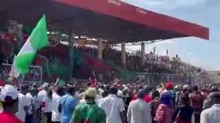 OBI'S first day on campaign trail in Jos ... watch what Jos crowd did because of Peter Obi