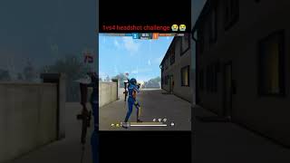 1vs4 challenge in free fire shorts video short story #freefireshortsviralvideo #freefire #gaming