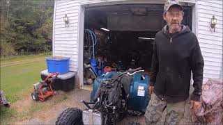 95 yamaha big bear 350 moto 4 project pt 3