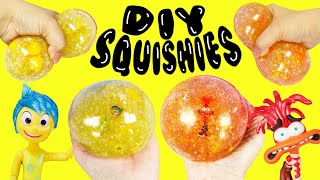 Inside Out 2 DIY How To Make Squishies In Squishy Maker JOY and ANXIETY! Crafts for Kids