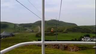 The Great Orme Cable Car. Longest cable car in Britain.