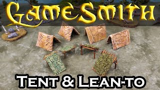 Build Tents and Lean-Tos for your Tabletop Game (2021) GameSmith S01E034