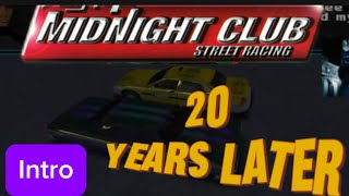 20 YEARS LATER Midnight Club : Street Racing 4K Game