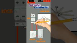 ceiling fan circuit #shorts#electricalengineering #wiringconnection #wiring #electrical