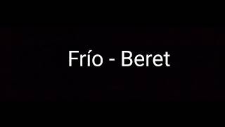 FRÍO - BERET (letra)