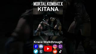 Kitana Both Fatalities Mortal Kombat X #gaming #masterpiece #mortalkombat #fyp