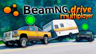 ОНЛАЙН ТРЭШ ПОГОНИ в BeamNG.drive | DESTIMAGE