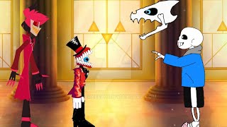 Sans vs Caine and Alastor (dc2)