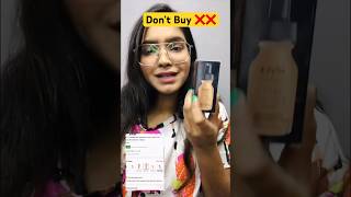 Don’t buy this foundation ❌ Nykaa scam⚠️ #shortsfeed #makup #youtubeshorts