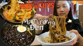 Ẩm Thực Hàn Quốc- Mì Tương Đen Hàn Quốc Rất Là Ngon - Korean Black Bean Noodle - Jjajangmyeon