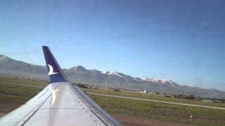 Erzurum(LTCE),Turkey B737-700 Take off