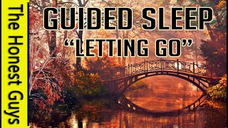 Guided Sleep Meditation: Falling Leaves (Letting Go) With Darkening Screen