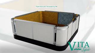 Vita Spa - Innovative insulation and Galvalume Steel frame