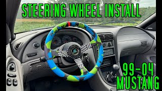 Fun-Haver Steering Wheel Install | 99-04 New Edge Ford Mustang