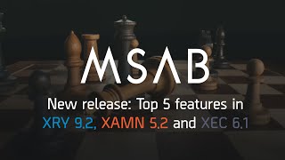 New release: Top 5 features in XRY 9.2, XAMN 5.2 and XEC 6.1