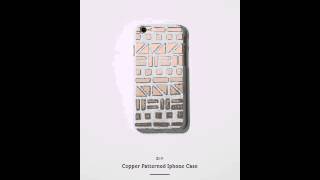 DIY Copper Patterned Iphone Case