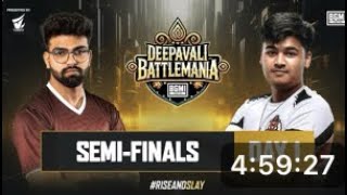 Deepavali BattleMania 2024 | HINDI |Quarter Finals D2 | BGMI | Ft. Godlike,1Q00 SouL, CG etc