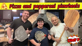 🍕 Pizza and pepperoni pinwheels | Chef P | Lorenzo's Pizzeria Glen Cove