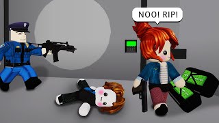 ROBLOX Brookhaven 🏡RP Funny Moments (BABY BACONS ROBBED A BANK) #2